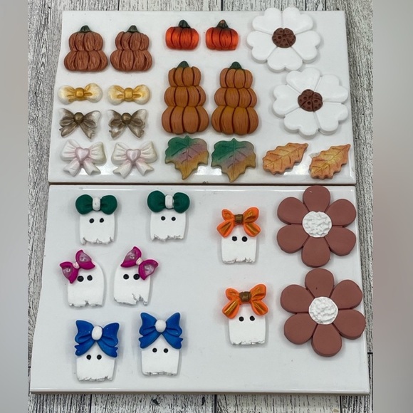 Handmade Polymer Clay Earrings Listing for posh show - Picture 3 of 4